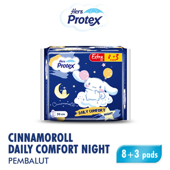 Her's Protex Daily Comfort Night 11's Cinnamoroll 30cm