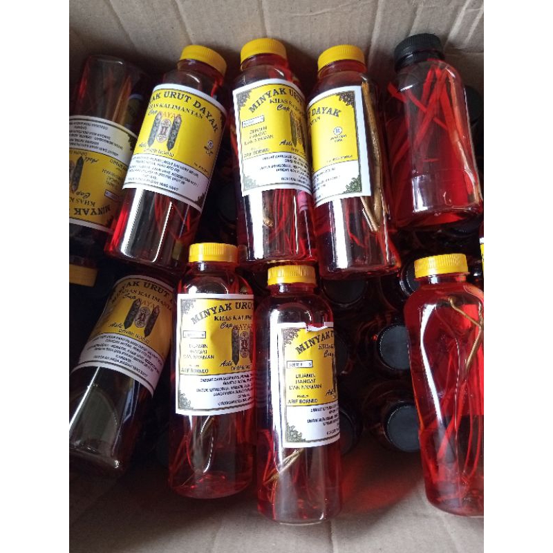 Minyak Urut Pijat khas Dayak kalimantan_Minyak urut Kalimantan 250ml