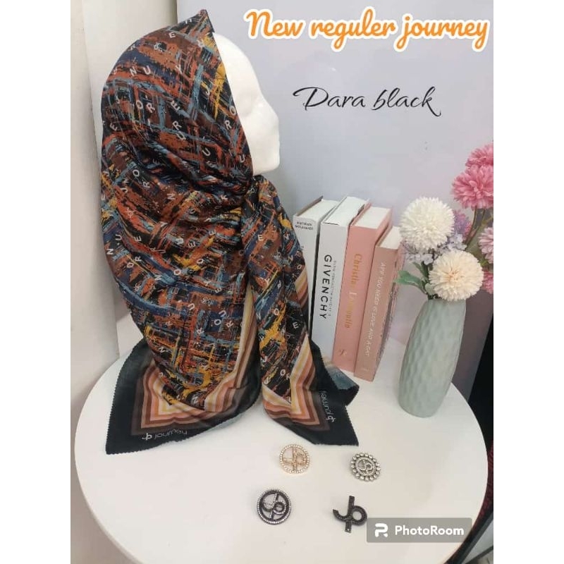 Hijab Journey Scarves Dara Black