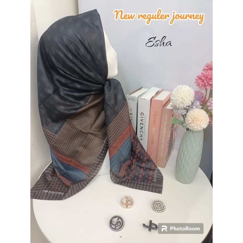 Hijab Journey Scarves Esha Black