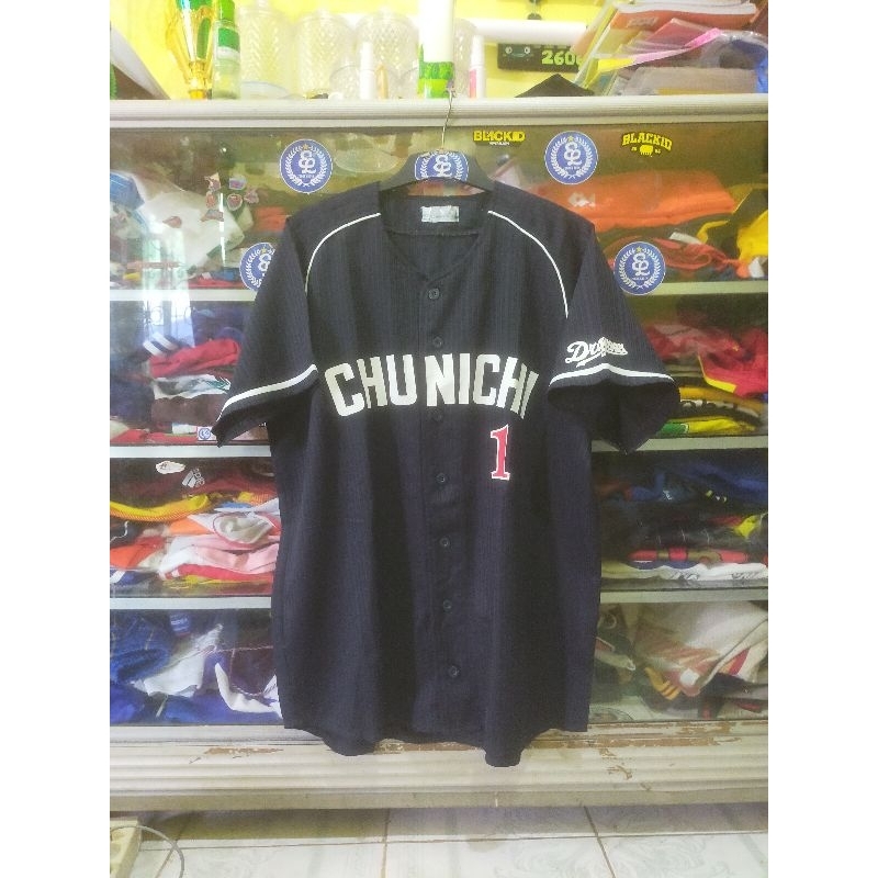 jersey baseball chunichi dragons 2008 Original