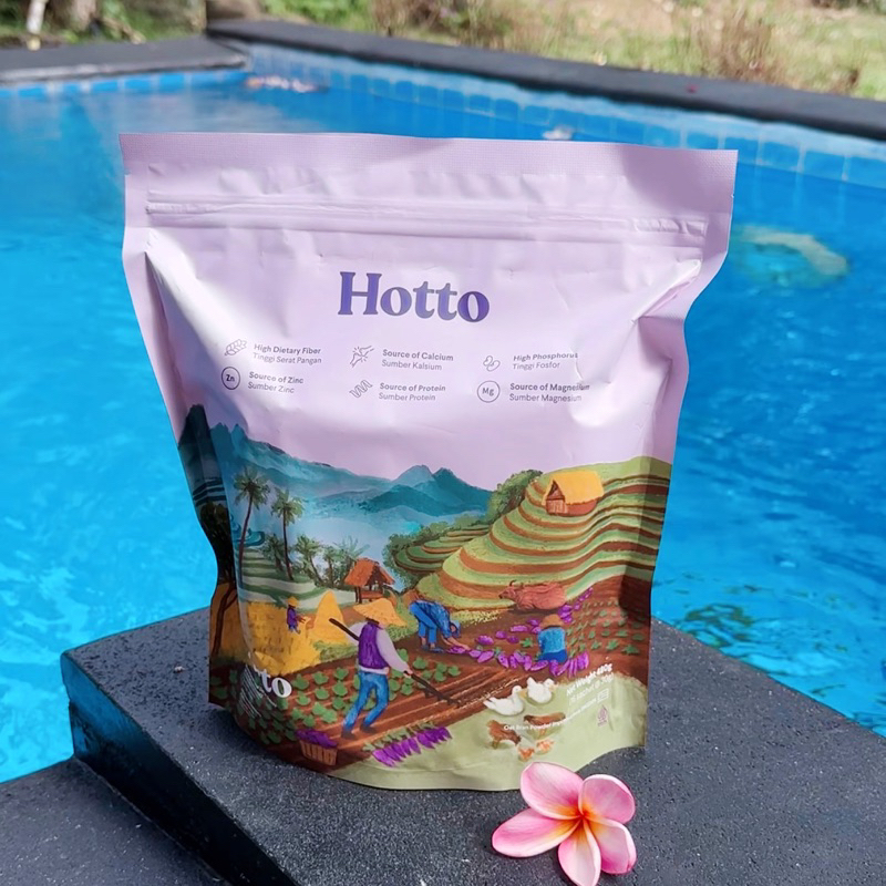 

Hotto Purto Pouch Multigrain 1 pouch 16 sachet