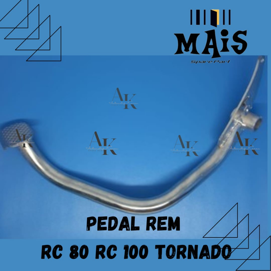 Pedal Rem Belakang  RC 80 / RC100 / Tornado