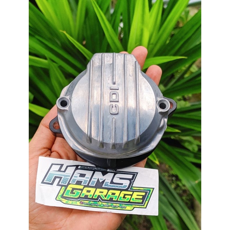 TUTUP NOKEN HONDA XL CDI ORIGINAL JAPAN BARU TUTUP BELAKANG COVER TIMING XL 125 185 XR 200 ORI NOS P