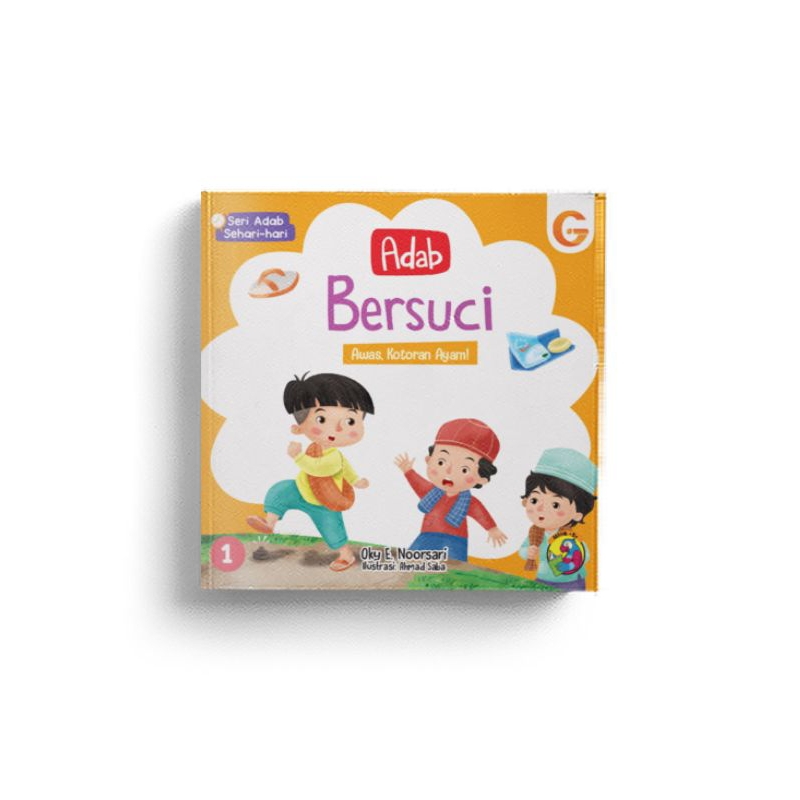 Seri Adab Bersuci - Buku Anak