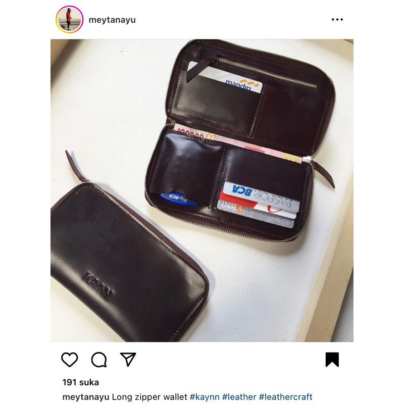 KAYNN - LONG ZIPPER WALLET PRELOVED