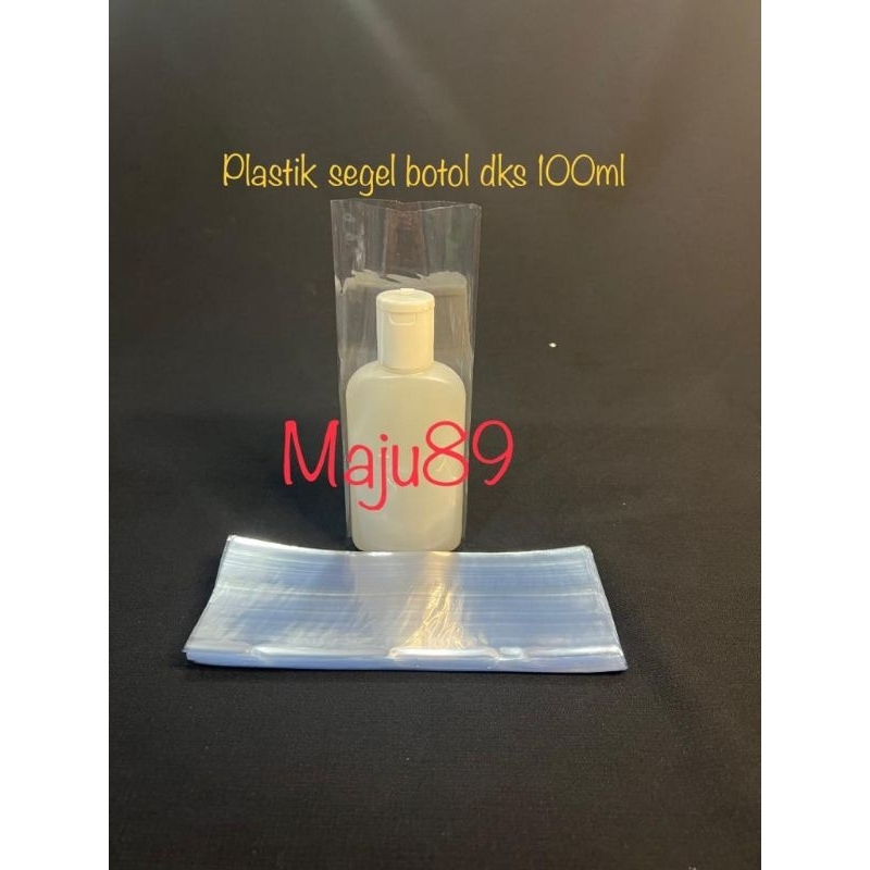 plastik segel botol DKS 100ml（segel tutup & segel full botol）plastik shrink segel