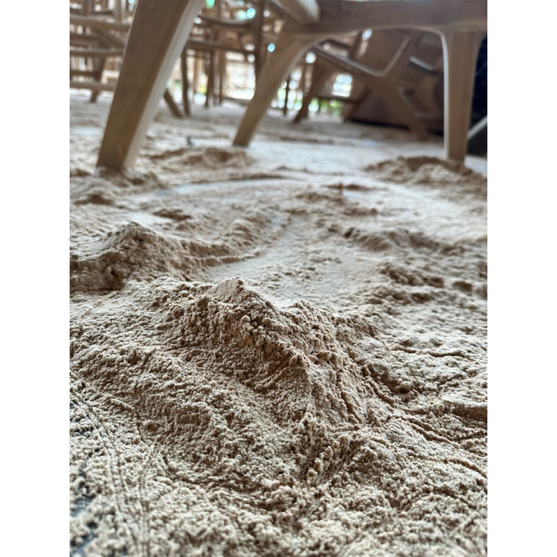 Serbuk halus kayu jati jual per kilo