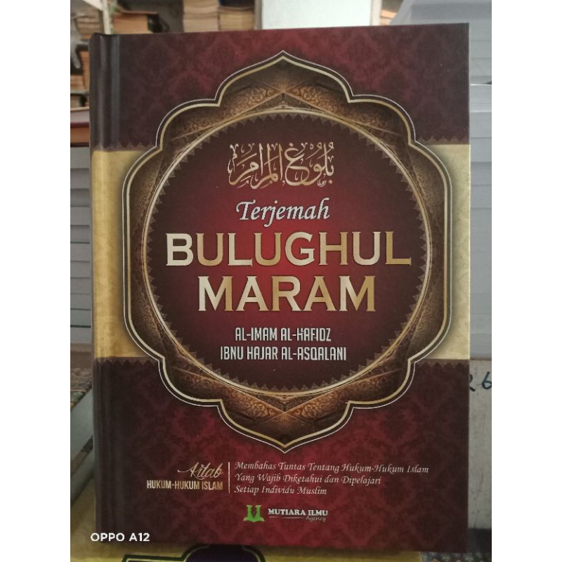 kitab terjemah Bulughul Maram
