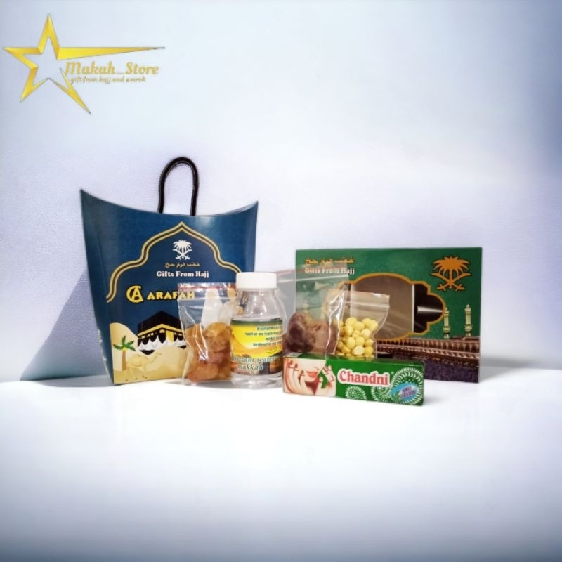

paket 11 + hena oleh-oleh haji dan umrah