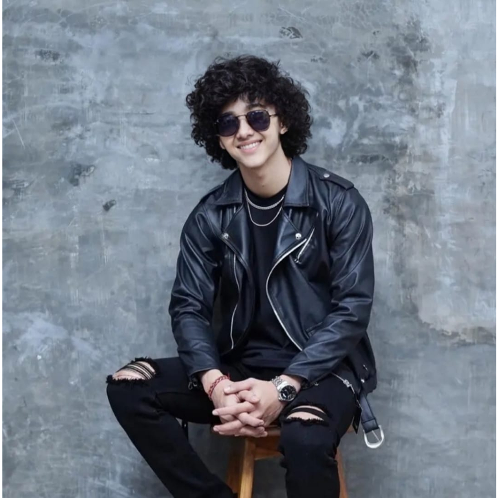 Jaket Kulit Pria Ramones Jaket Kulit Pria Hitam Asli