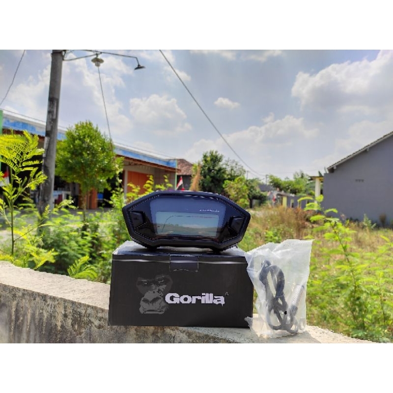 SPIDOMETER KOSO RX3N ZX1000 SPEDOMETER KOSO RX 3N ZX 1000 FULL DIGITAL ADA JAM NYA SPEEDOMETER DIGIT