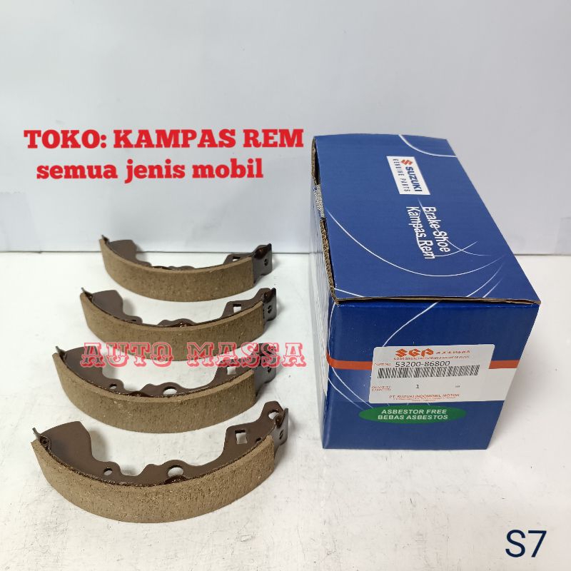 KAMPAS REM BELAKANG FORSA LAMA TIPE GL GLX  BRAKE SHOE FORSA LAMA GL GLX