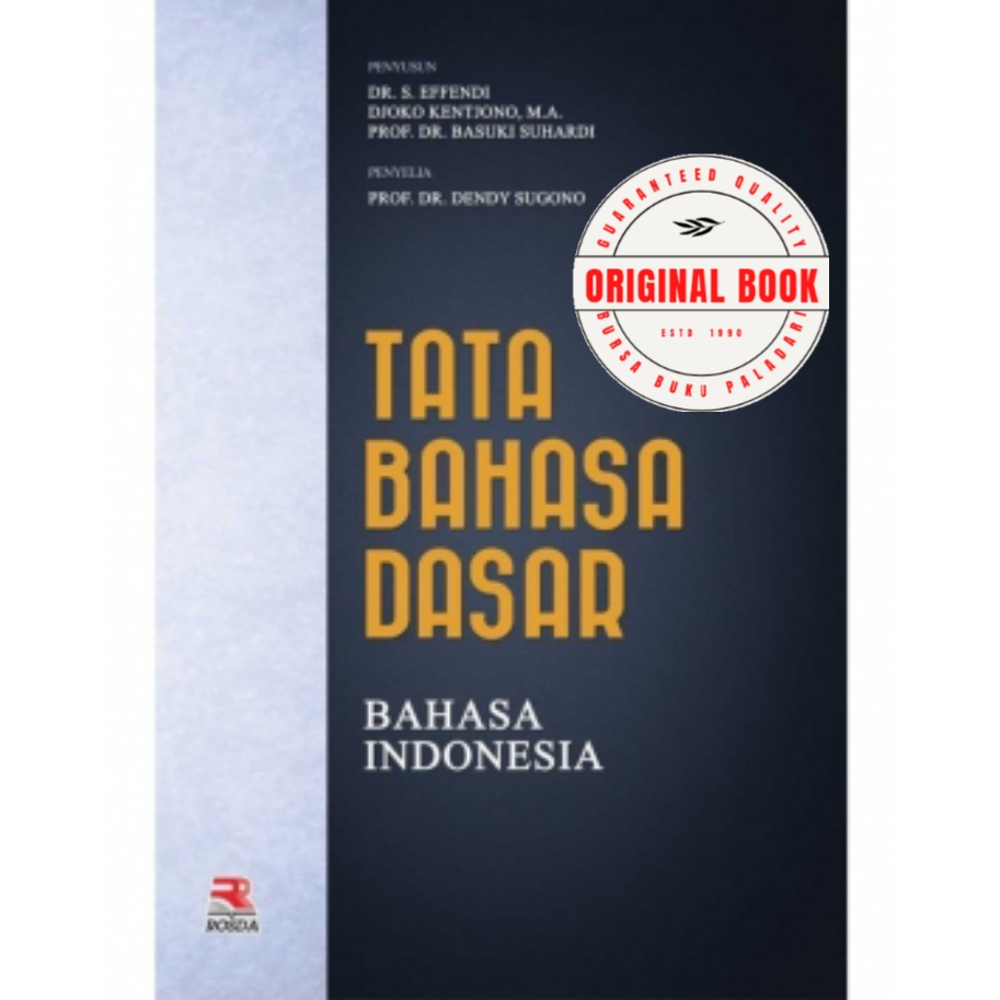 Tata Bahasa Dasar Bahasa Indonesia