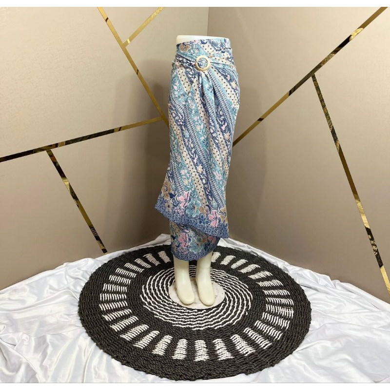 Rok lilit motif batik//Rok lilit wrap skirt batik//rok batik tali
