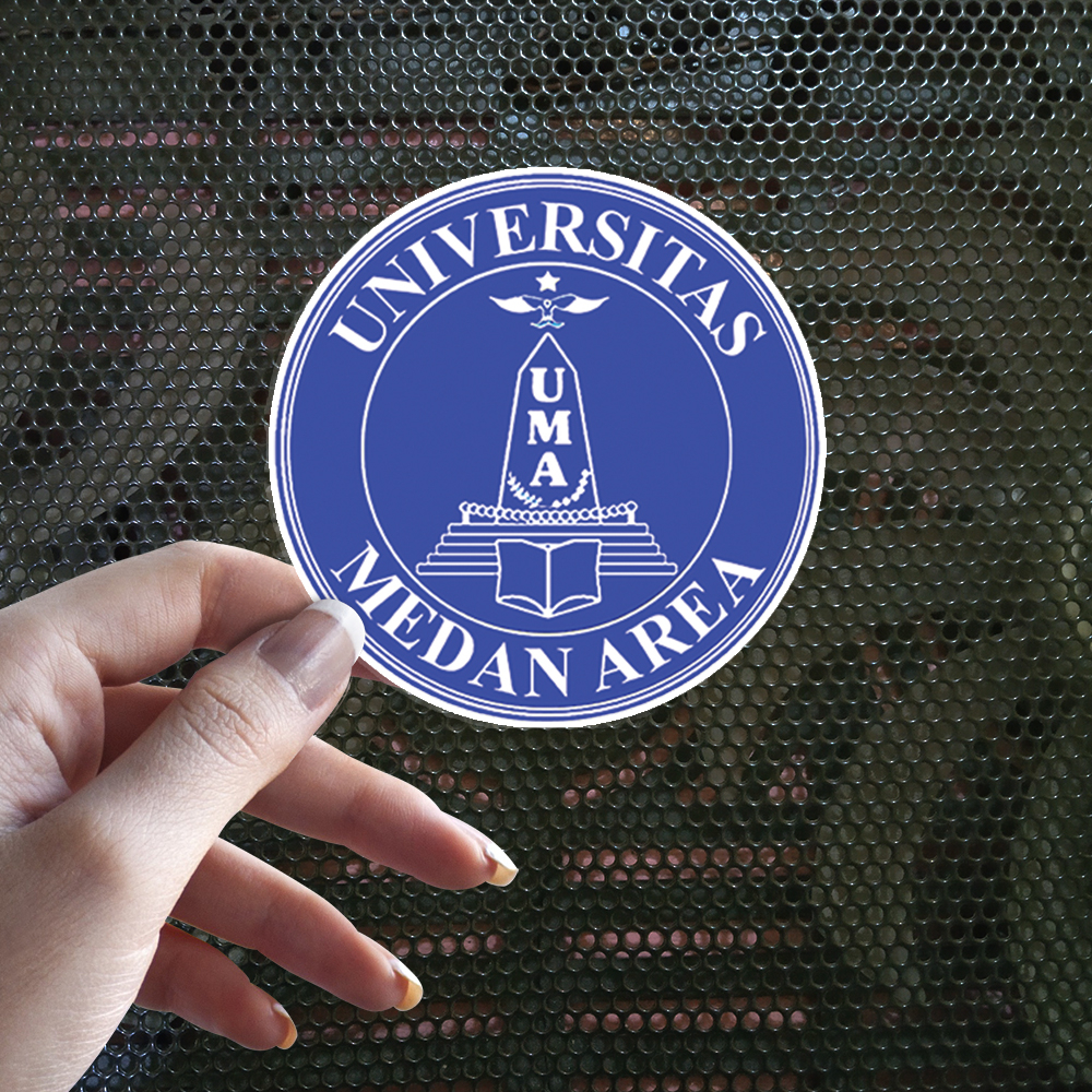

Sticker Decal Vinyl Tahan Air Universitas Medan Area