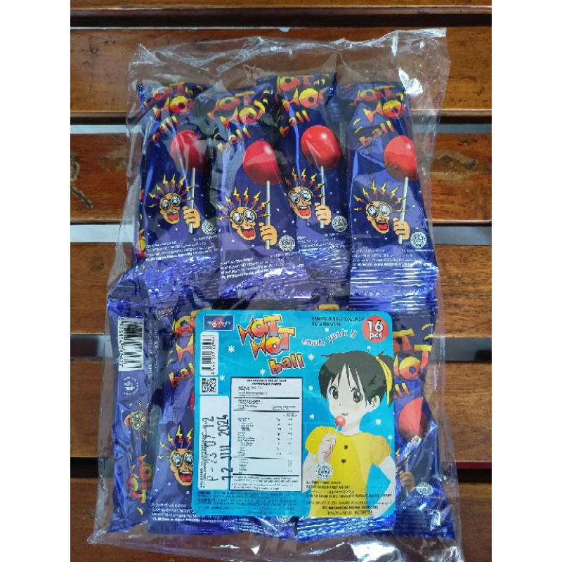 

Permen Hot Hot Ball atau Pop 1 pack