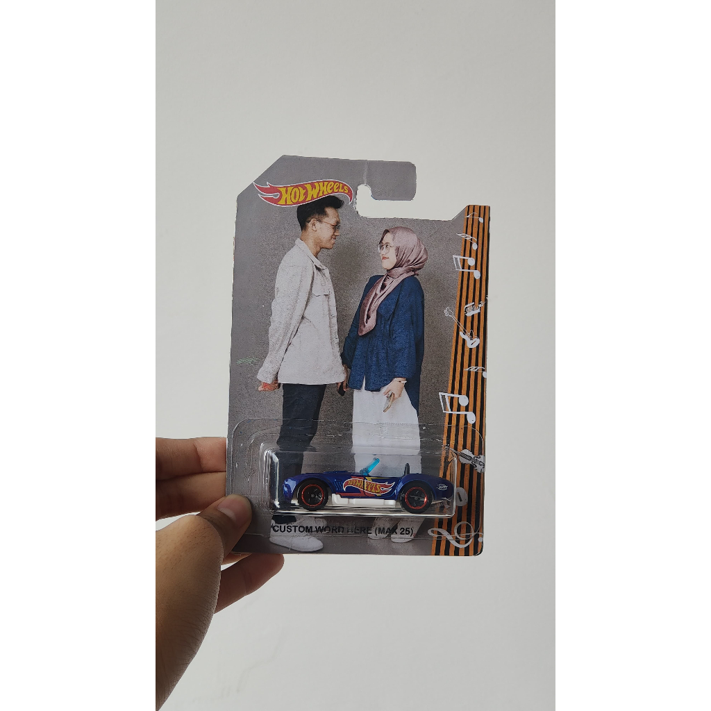 Custom Card Hot Wheels