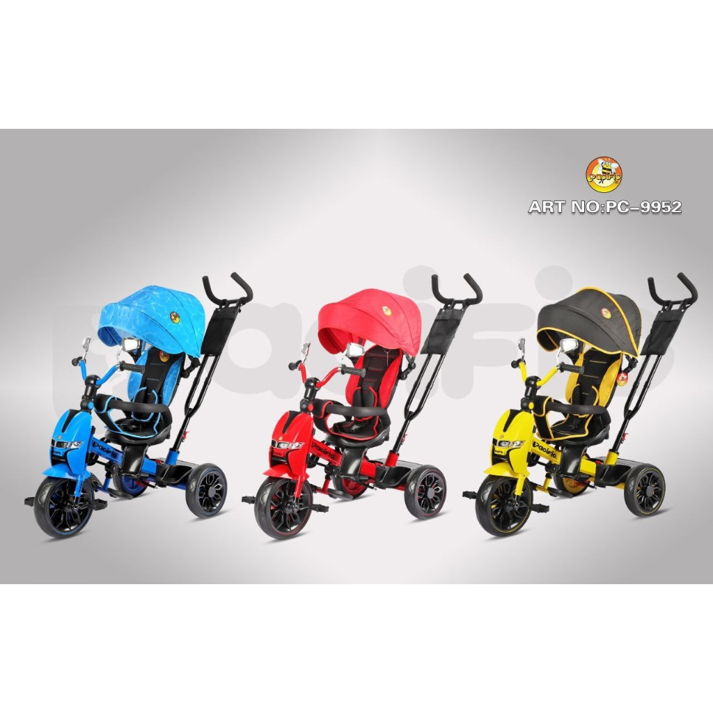 Pacific Tricycle PC 9952 / Sepeda roda tiga anak Pacific PC-9952