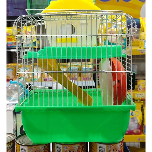 Kandang Hamster - Kandang Hamster 2 tingkat
