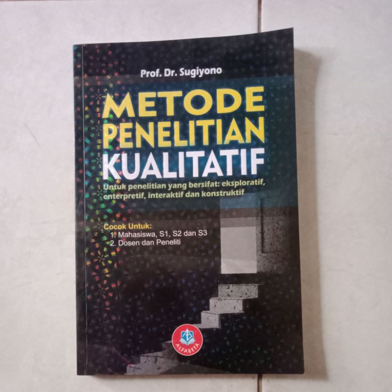 BUKU BEKAS (METODE PENELITIAN KUALITATIF) Prof.Dr.Sugiyono
