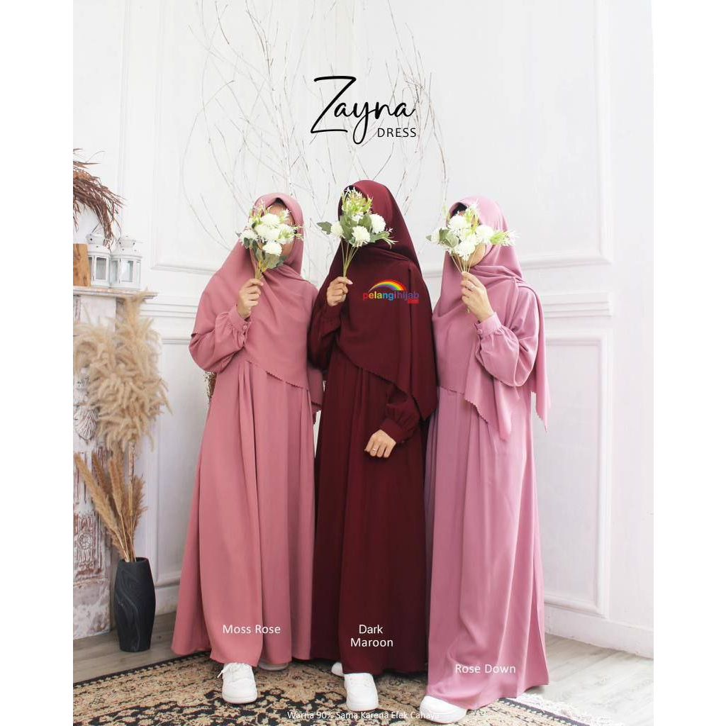 ZAYNA DRESS BY PELANGI HIJAB