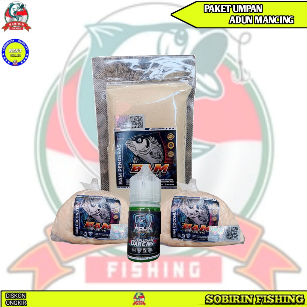 Paket Adun YOYOI - Umpan ikan mas ADUN MANCING