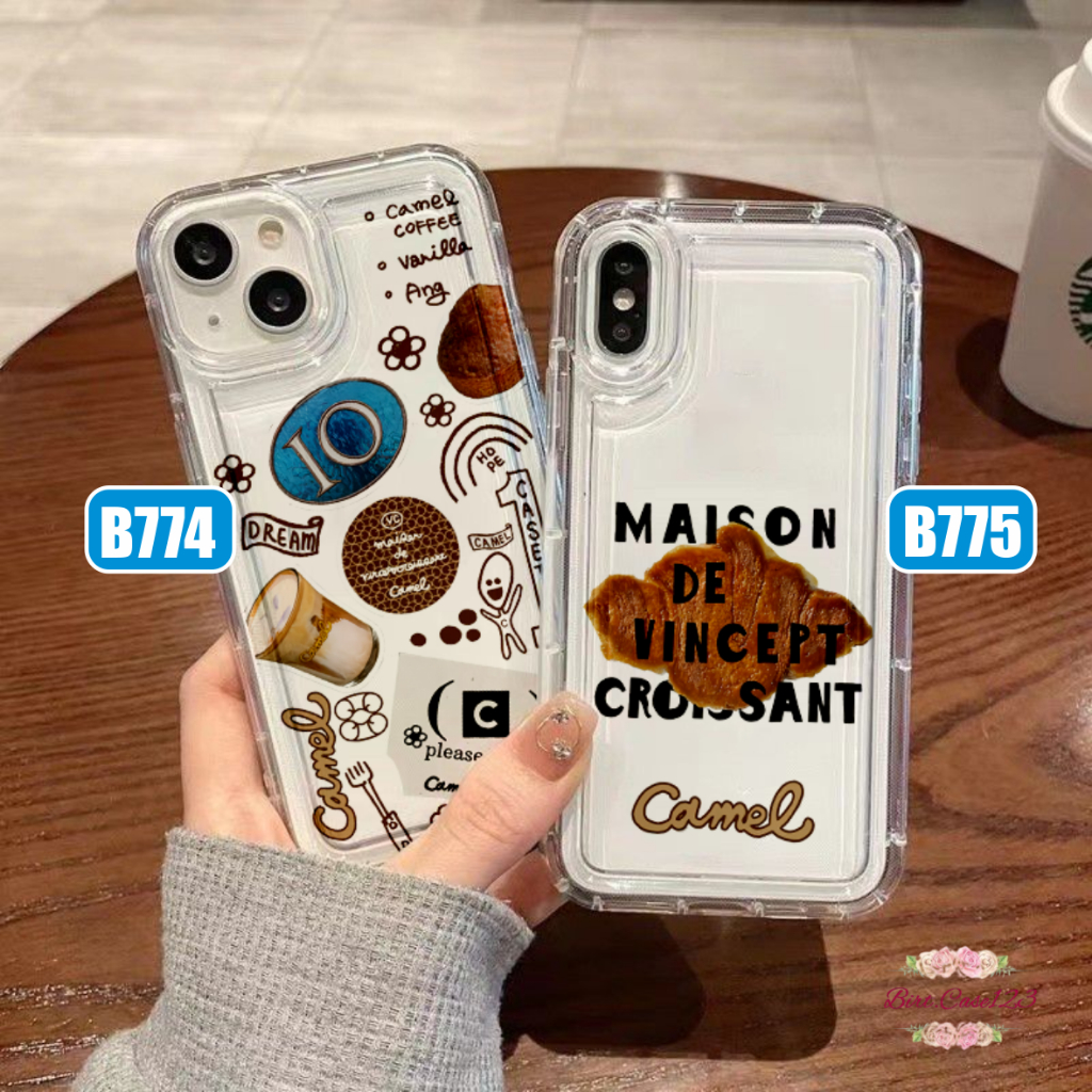 B774 B775 SOFTCASE SILIKON IPHONE 6 6S 7 8 SE 6+ 7+ 8+ X XS XR 11 12 13 14 PRO MAX BC11191