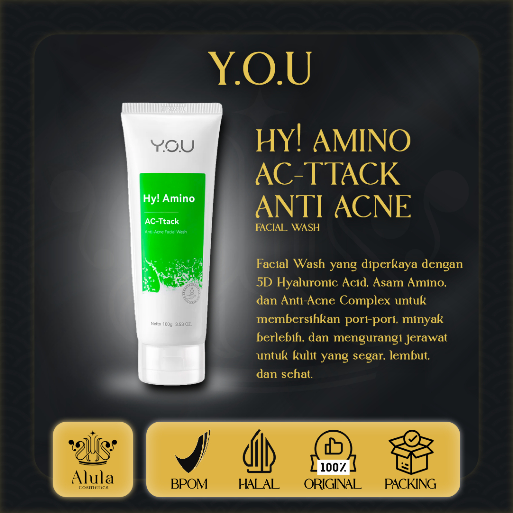 YOU HY Amino AC-TTACK Anti-Acne Facial Wash