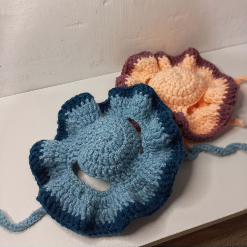 Topi Rajut Kucing / Cat Hat Crochet