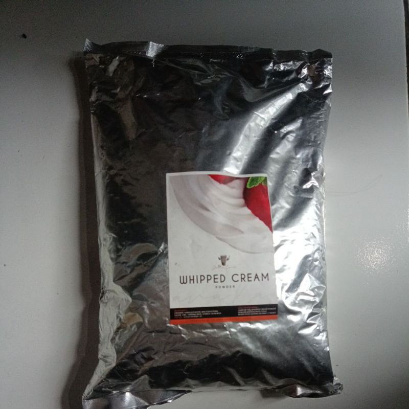 

whipped cream