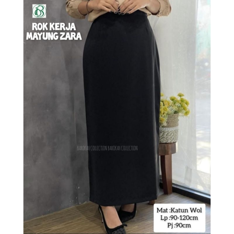 ROK KERJA MAYUNG ZARA/ROK SPAN A