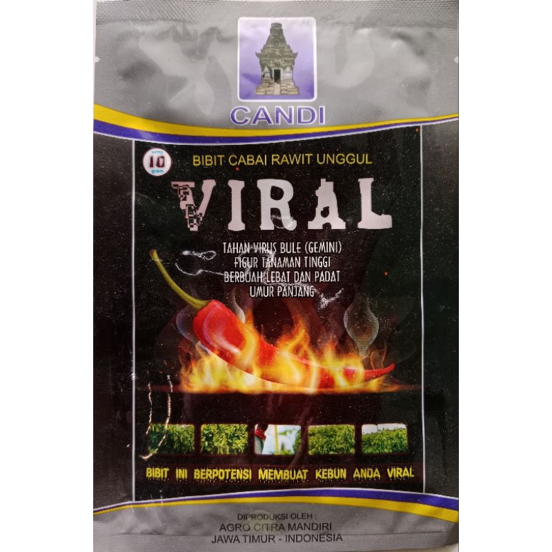 Benih Cabai Rawit VIRAL 10gr