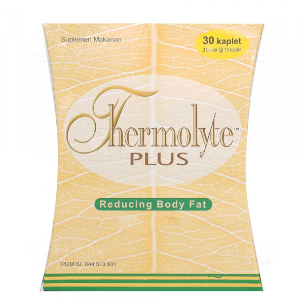 Thermolyte Plus isi 30 kaplet - Herbal Pelangsing