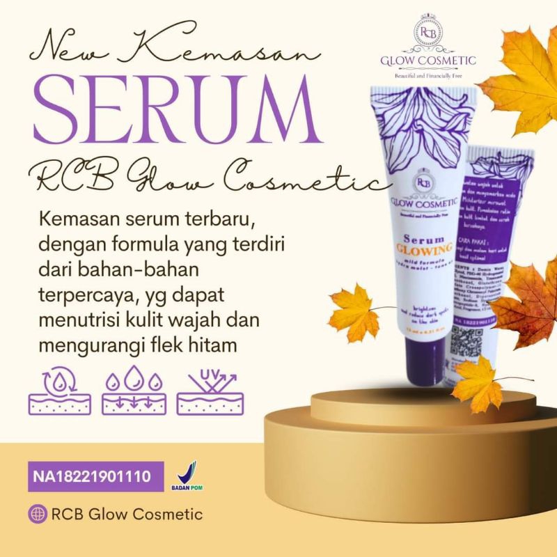 Terlaris...‼️ (Cod) Serum Glowing Rcb Glow Cosmetic || Serum Rcb Glow || Skincare Viral || Skincare 