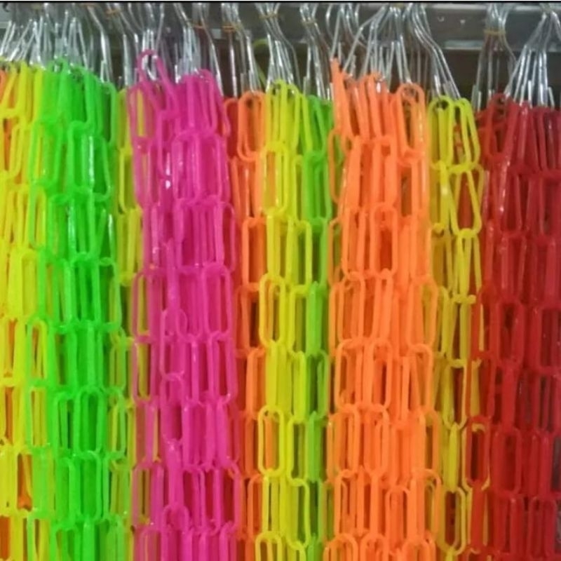 Rantai Plastik Gantungan Baju Hanger Rantai Plastik Gantungan Hanger