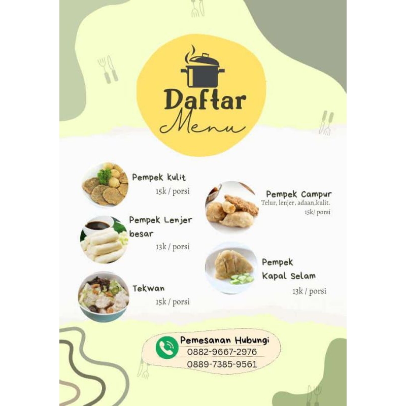 

Pempek Kapal Selam
