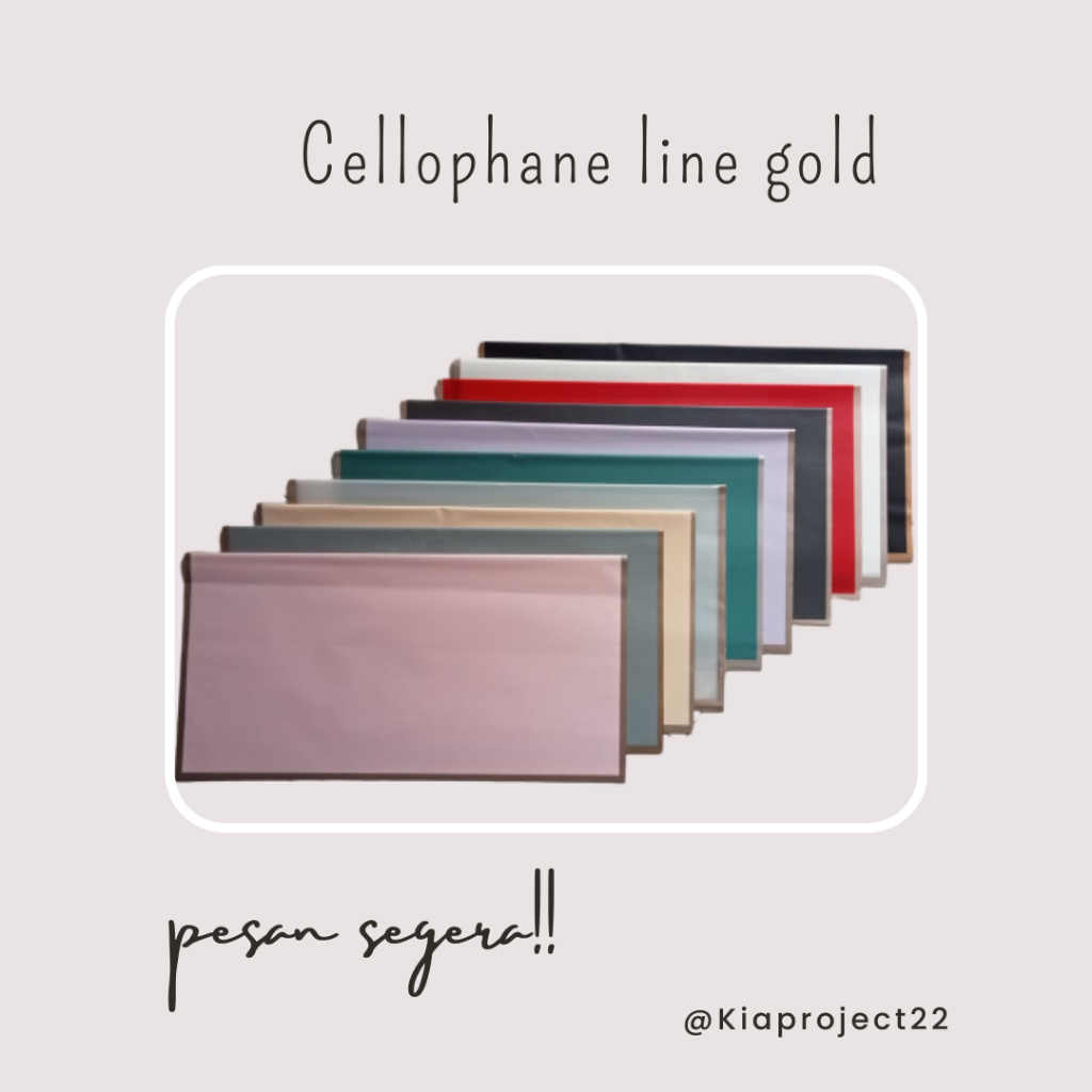 

ecer Flower Wrapping Cellophane Paper Kertas Buket Bunga harga per lembar