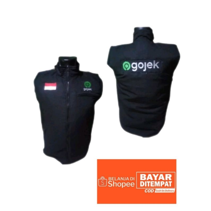 Rompi driver G0jek polos tebal