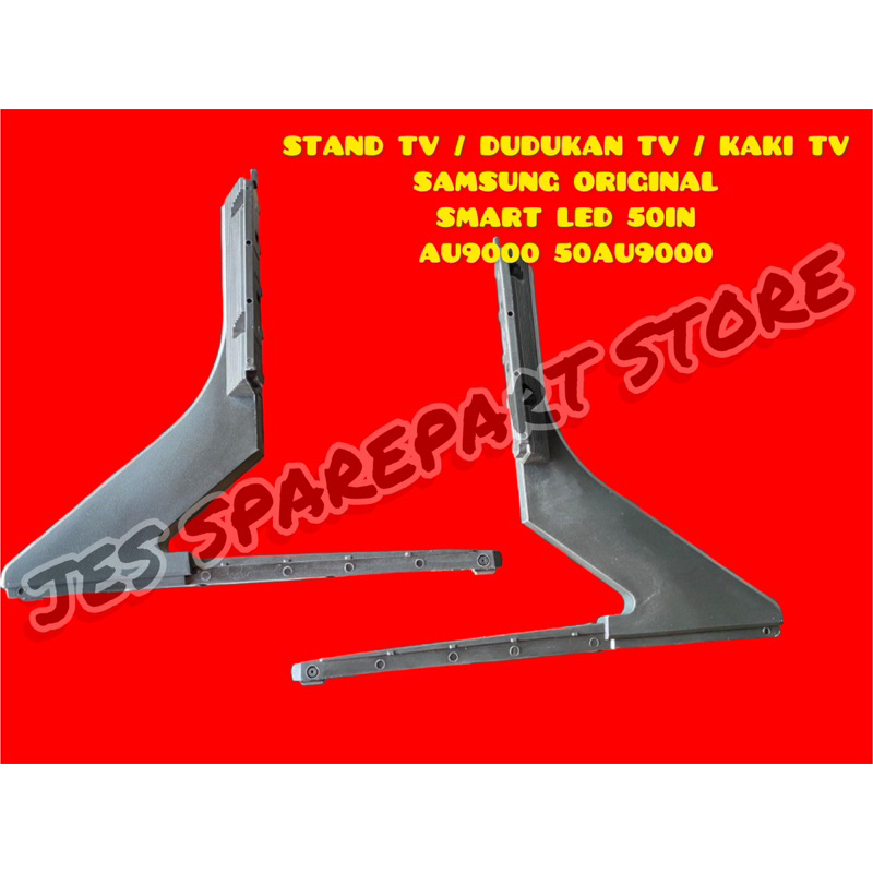 STAND TV / DUDUKAN TV / KAKI TV  SAMSUNG ORIGINAL  SMART LED 50IN  AU9000 50AU9000