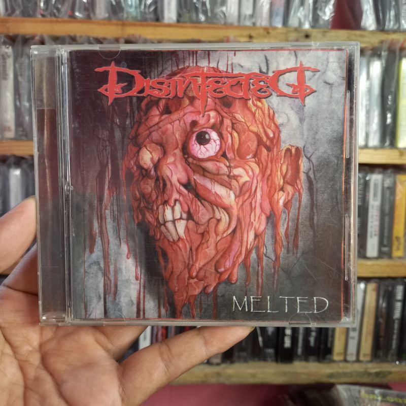 CD DISINFECTED - MELTED