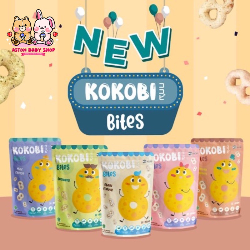 Kokobi Bites Snack Cemilan Anak