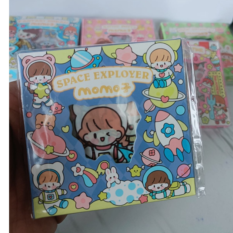 

ATS STICKER MOMO RAINBOW VIRAL MOTIF TERBARU ISI 100PCS WARNA WARNI CANTIK STIKER PET 2D DIY WATERPROOF