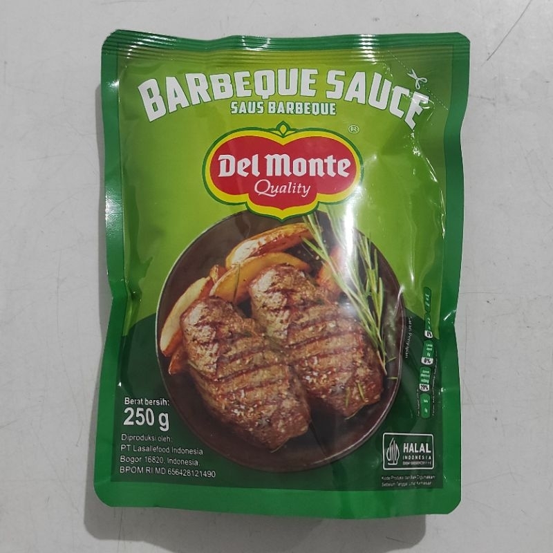 

delmonte saus barbeque 250gr