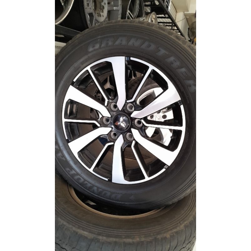 Velg oem all new Pajero Sport R18 Ban Dunlop 265/60 R18