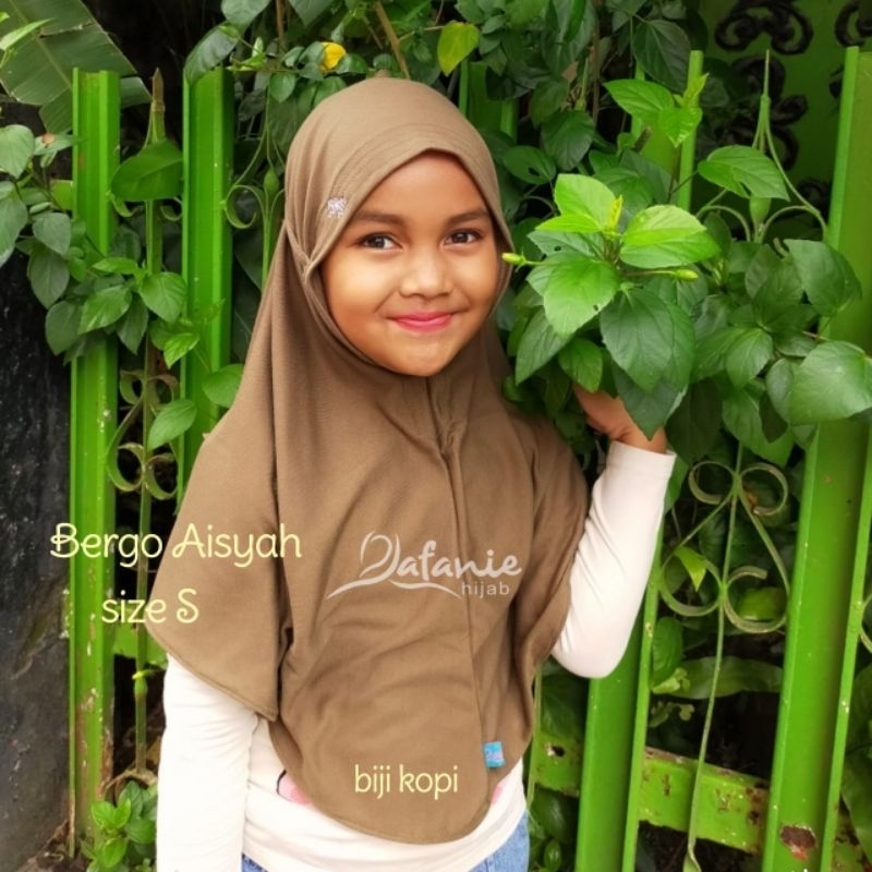 Rafanie Bergo S - Jilbab Instan Dayli Hijab Adem Nyaman Halus Lembut Murah