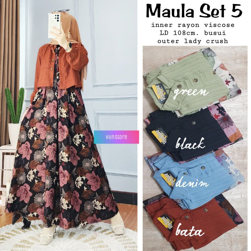 BAJU MAULA SET '5  BY VINSTORE