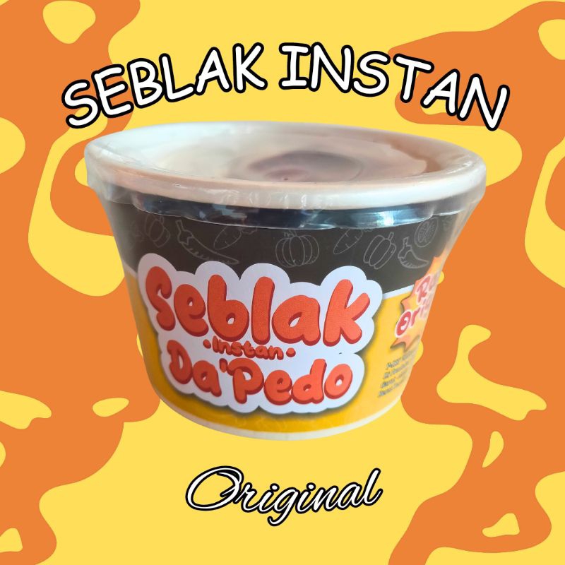 

Seblak instan cup dapedo