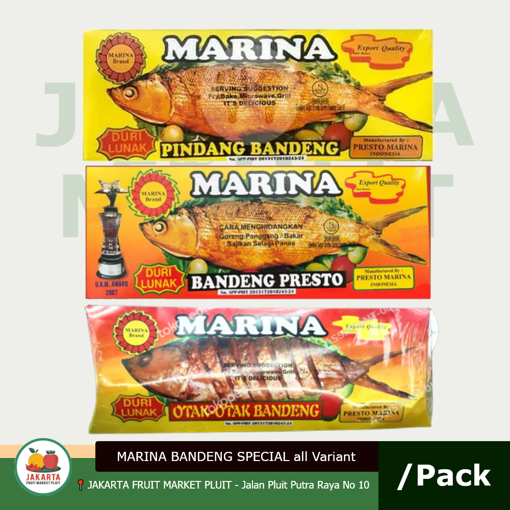 

MARINA IKAN BANDENG SPECIAL PRESTO / PINDANG / Otak otak duri lunak