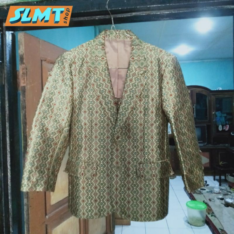 Jas Tenun anak laki-laki bekas preloved